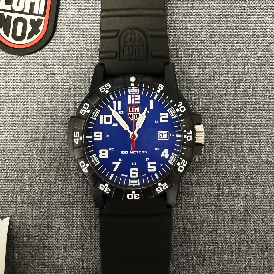 Luminox Leatherback SEA Turtle Giant, 44 mm, azul, SKU XS.0323.L Foto 4 de 4