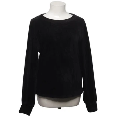VILA, sweat-shirt, taille : M, noir, coton/élasthanne/polyester #FUq - Photo 1/4