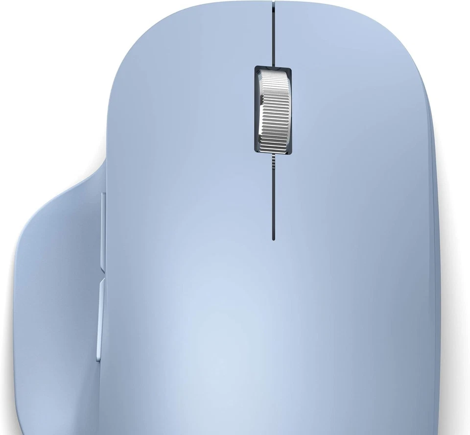 Microsoft Ergonomic Wireless Bluetooth Mouse - Blue - Image 4 of 4