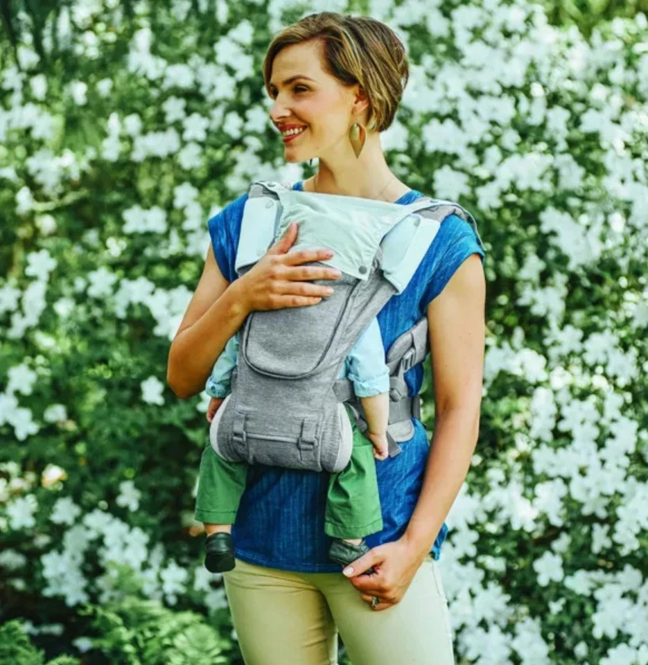 Porta-assentos de quadril Chicco SideKick Plus 3 em 1, titânio (cinza) - Imagem 2 de 2