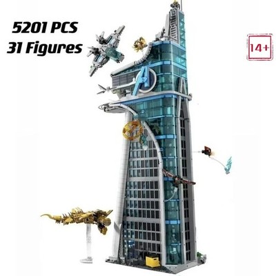 NEW MOC 5201 pcs Avengers Tower - Marvel Building Blocks Toy Gift Set