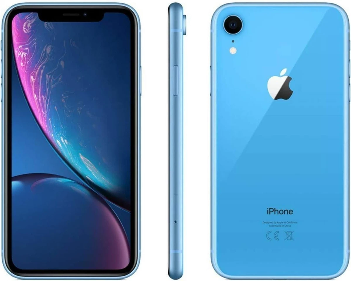 Las mejores ofertas en Teléfonos inteligentes Apple iPhone XR Azul