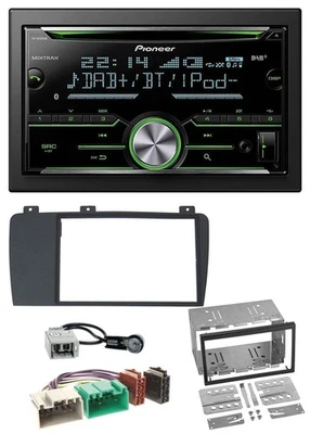 Pioneer Bluetooth MP3 DAB 2DIN USB CD Autoradio für Volvo S60 XC70 V70 04-09 - Bild 1 von 4