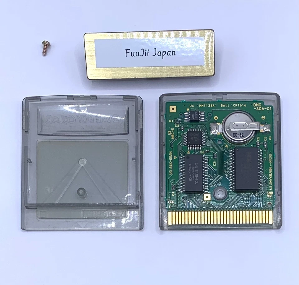 Legend of Zelda Oracle of Ages Gameboy Color Japanese Game Boy GBC Tested - Image 2 of 4