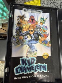 Sega Genesis Lot of 2: Decap Attack + Kid Chameleon CIB Complete & Tested