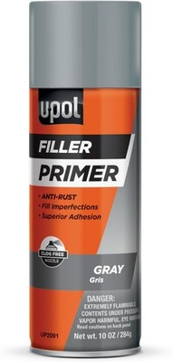 Filler Primer, Multi-Use, Strong-Hold Vehicle Primer Spray With Anti-Rust Techno