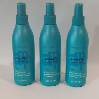 Matrix Amplify Volumizing System Full Body Texturizer Spray 8.5oz  Step 3 New