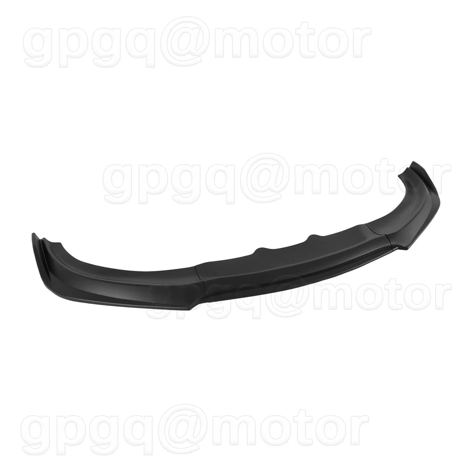 Divisor de labios parachoques delantero negro mate estilo V3 para Dodge Charger SXT 2015-2023 Foto 4 de 4