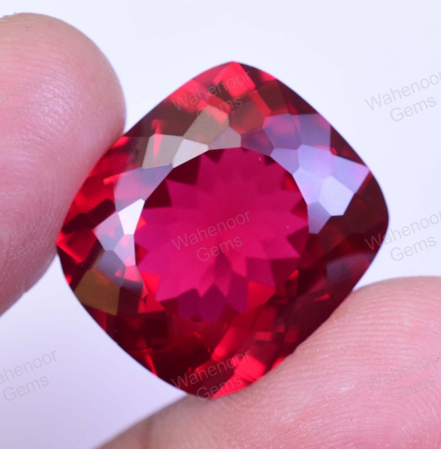 29.60 Ct Natural Blood Red Mozambique Ruby Stunning CERTIFIED Loose Gemstone - Picture 8 of 9