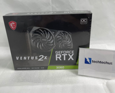 MSI GeForce RTX 3060 Ventus 2X 12G OC 12GB GDDR6 Graphics Card 
