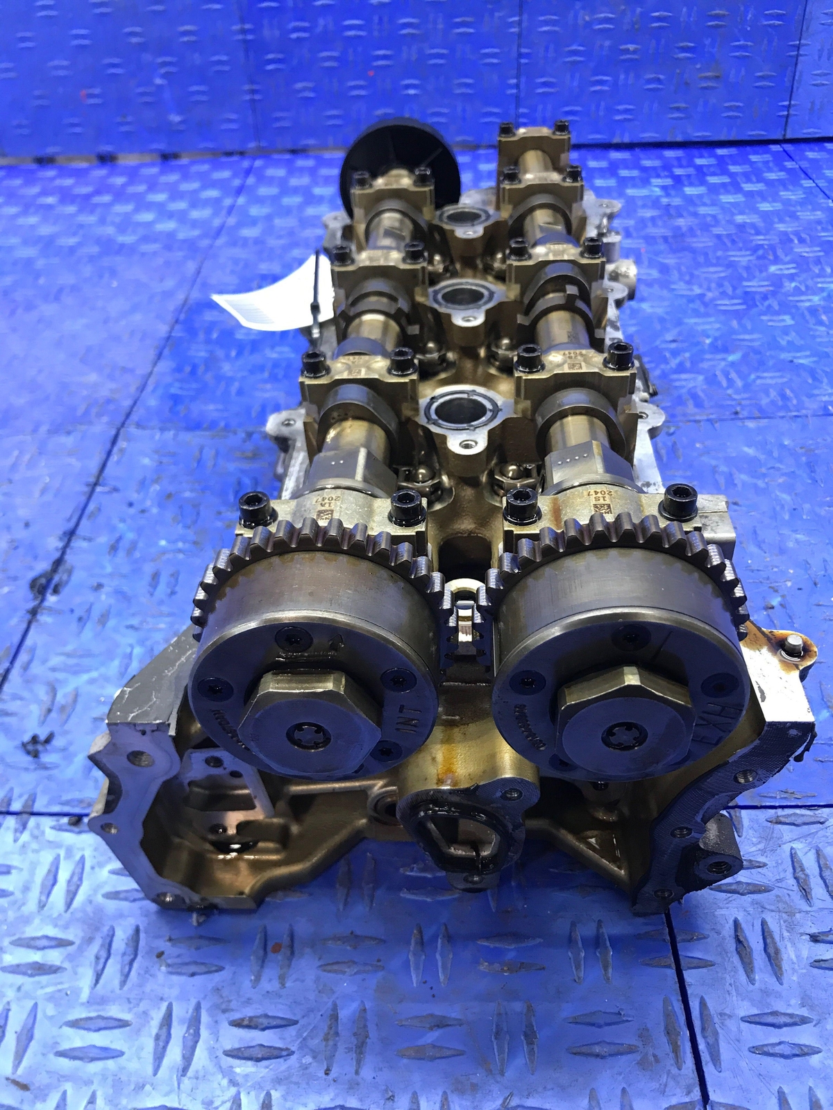 2014-2017 MASERATI GHBILI FERRARI F160 3.0L LEFT DRIVER CYLINDER HEAD *58K MILES