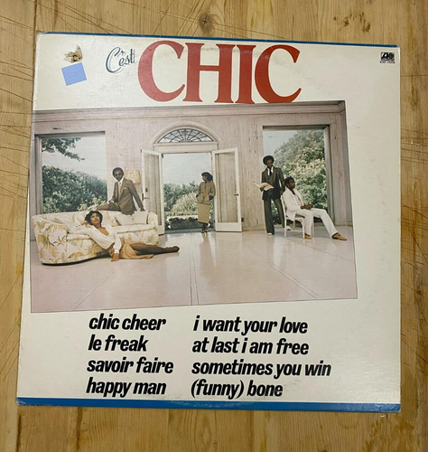 C'est Chic - 1978 Atlantic SD 19209 Funk/Soul/Disco Vinyl LP, Nile Rodgers NM 6