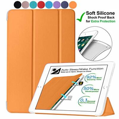 iPad Air 4 2 1 Case A2316 A1474 A1566 A1567 A1475 Soft Transparent Cover Orange