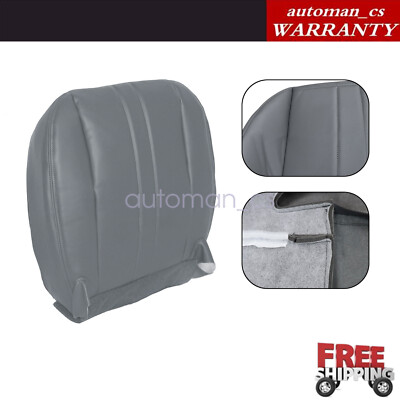 Chevy Express Parts Driver Side Bottom Seat Cover For 2003-2014 Chevy Express Van - Pewter Gray Cloth, Direct Fit Seat Covers For Chevy Silverado - Foto 6