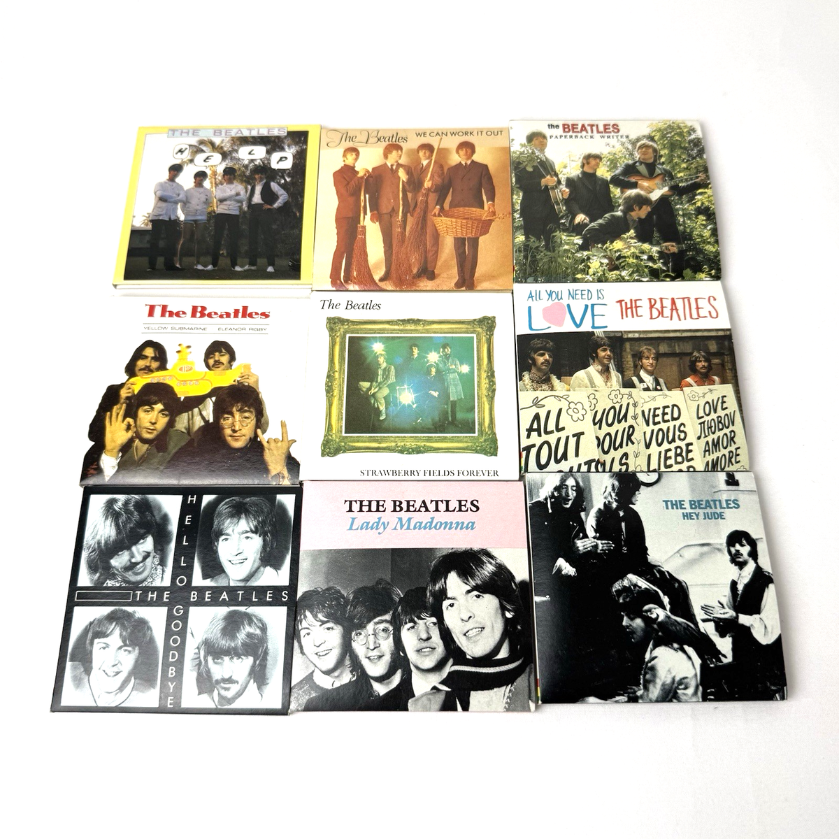 The Beatles Cd Singles Collection Box Set Music Collectible