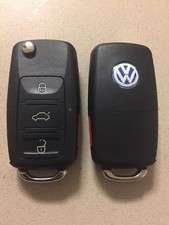 New Pair Volkswagen Keyless Entry Remote Key Fob Oem Transmitter Uncut 753 H