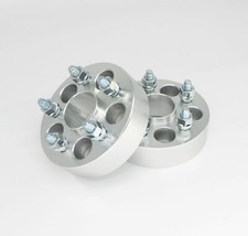 2 1.75 5 Lug Wheel Spacers Adapters 5x4.5 For Ford Jeep Mazda Kia