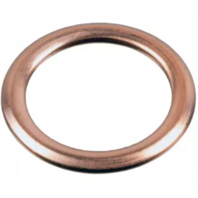 #ad Copper Compression Sump Washer 14mm x 20mm x 2mm GBP 3.45