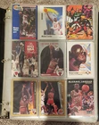 Sports card binder - Including over a page of Michael Jordan