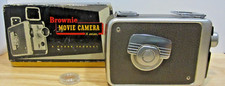 Kodak Black Brownie 8MM Movie Camera Ektanon f/1.9 Lens Made in USA