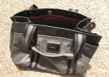 Bag-tommy Hilfiger American Classics Black/grey Leather