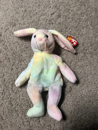 Ty Happily, Hippie, Floppity & Hippity Bunny Rabbits NWT - Picture 4 of 5