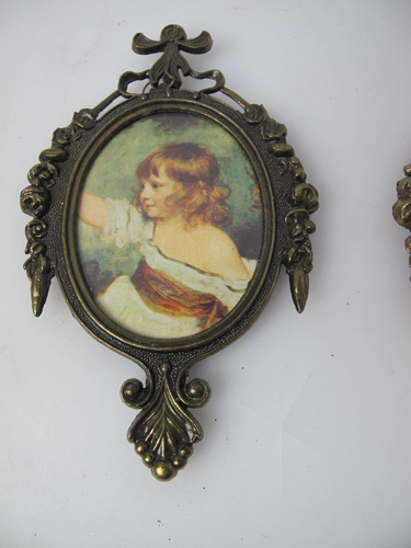 Victorian Style Small Metal Picture Frames Made in Italy Lot Of 6 - 第 10/12 張圖片