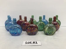 12 Vintage Wheaton Presidents of The United States Collectors Glass Decanters #1