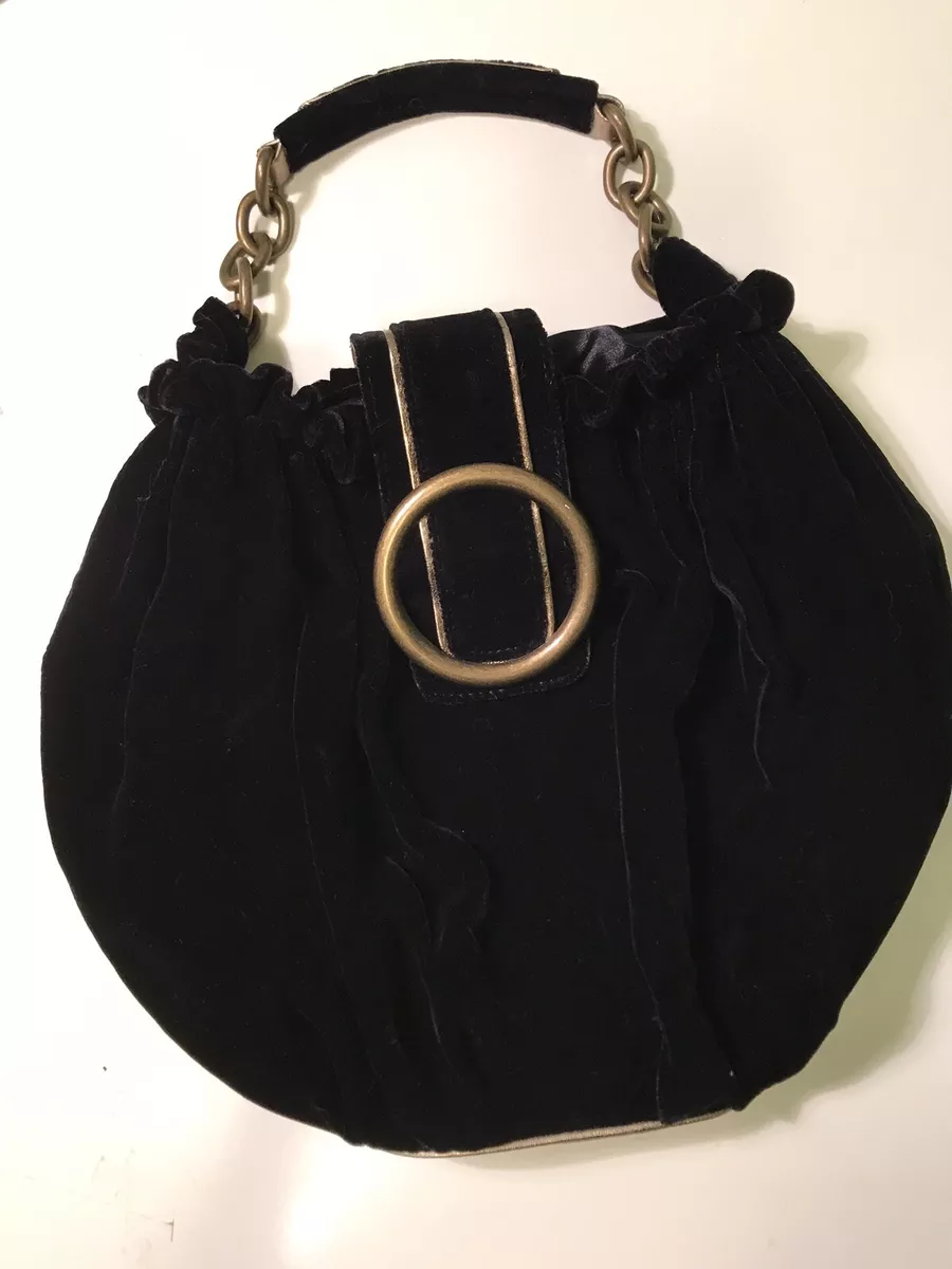Velvet pouch sales evening bag