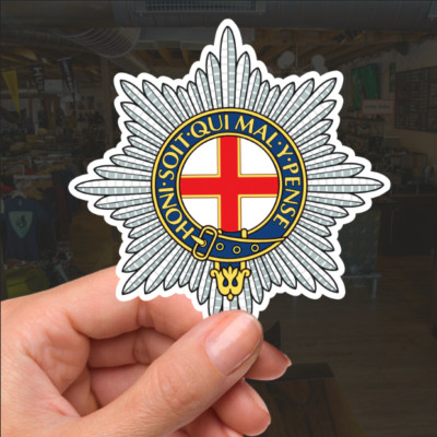 Coldstream Guards Waterproof Vinyl Sticker | eBay UK