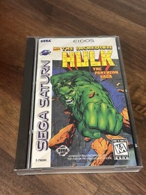 Incredible Hulk: The Pantheon Saga Sega Saturn Complete In Box CIB Great Shape