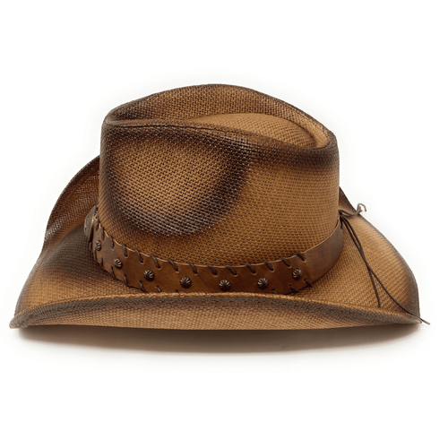 Summer Distressed Cowboy Hat - Starcrest - Picture 5 of 7