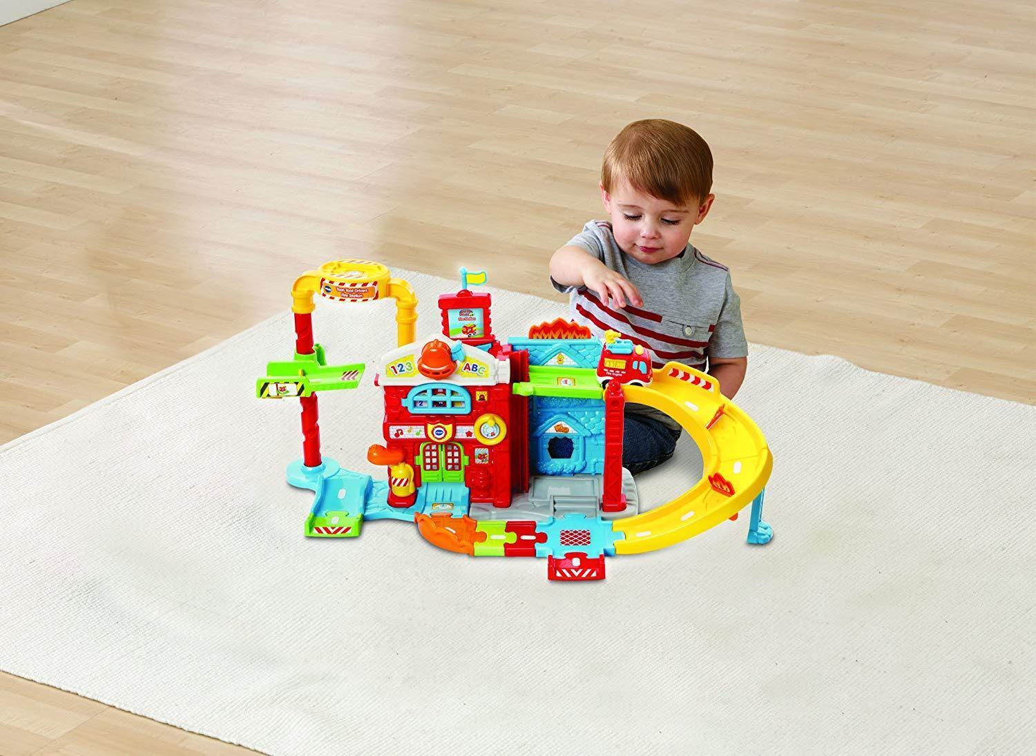 toot toot drivers fire station deluxe