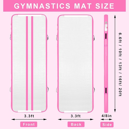 Inflatable Gymnastics Air Tumbling Track Mat 6ft 10ft 13ft Air Tumble Track Mat - Picture 12 of 42