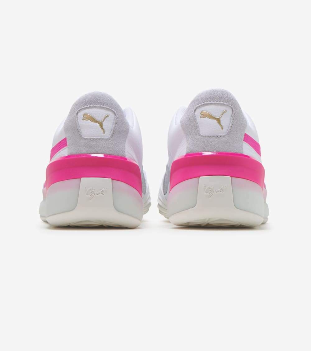 Puma Clyde Hardwood バスケットボールシューズ ピンク PUMA Clyde Hardwood White PINK Miami HEAT South Beach Men's