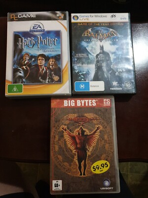 Rare Theocracy, Batman And Harry Porter Azkaban PC Games 2003
