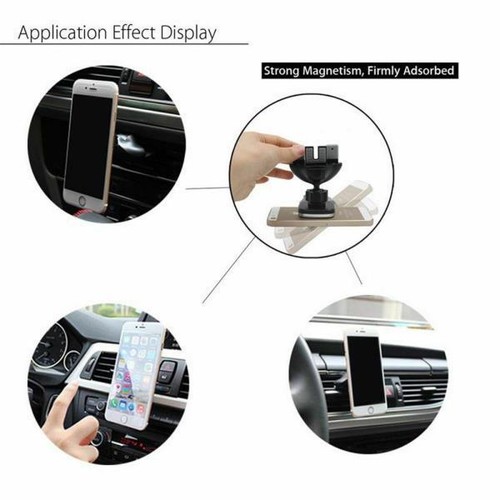 NEW 360º Magnetic Car CD Slot Air Vent Mount Holder Stand Cradle For Phone GPS - 第 2/10 張圖片
