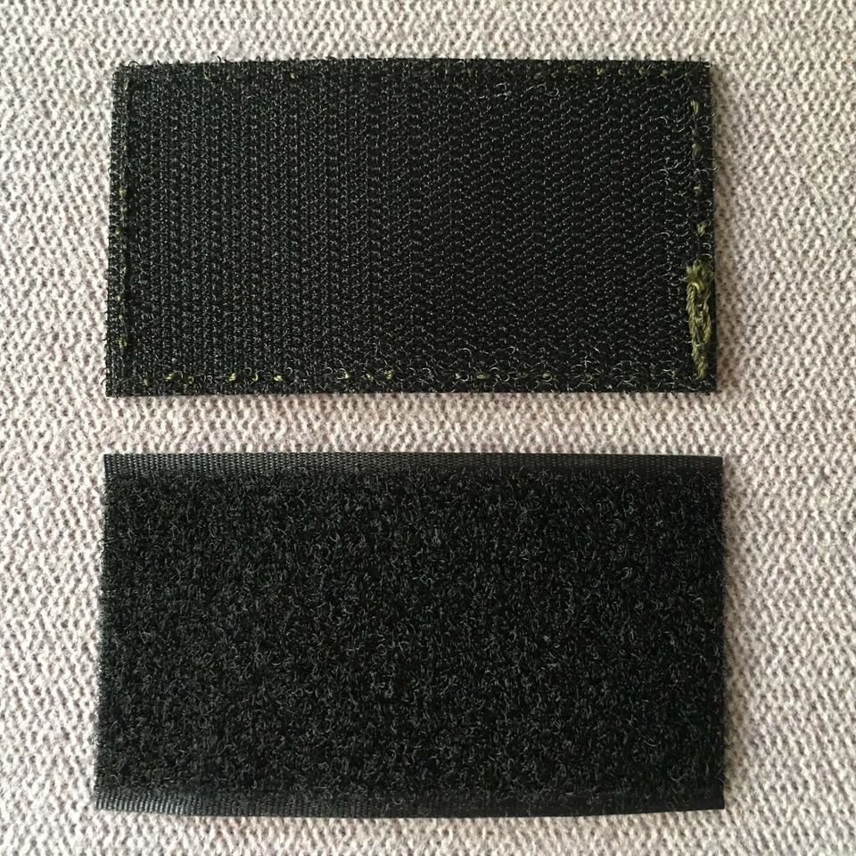 IR Reflective Blood Type Hook Loop Patch A B AB O POS Emblem Back Fastener Badge - Image 3 of 4