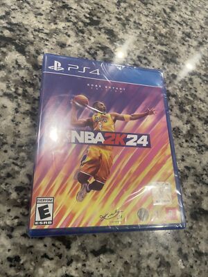 NBA 2K24 Kobe Bryant Edition - Sony PlayStation 4 - New and Sealed!