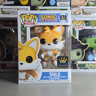 #ad Funko Pop Sonic the Hedgehog Tails Flying Pop Figure #978 Specialty Series $12.90