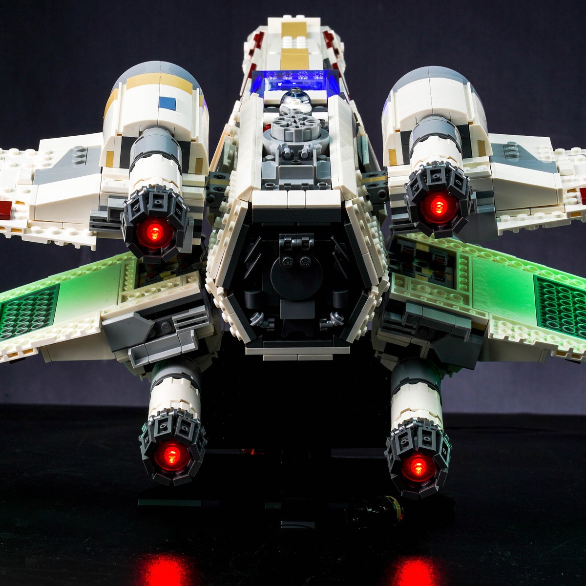 YEABRICKS Kit Luci a LED per-75355 Star Wars X-Wing Starfighter Modello da Costruire (esclusi i kit di costruzione