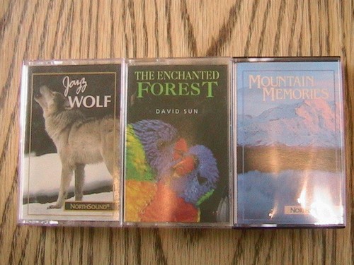 NATURE SOUNDS WITH MUSIC - THREE CASSETTES
