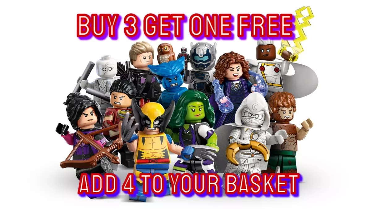 Lego minifigures marvel deals