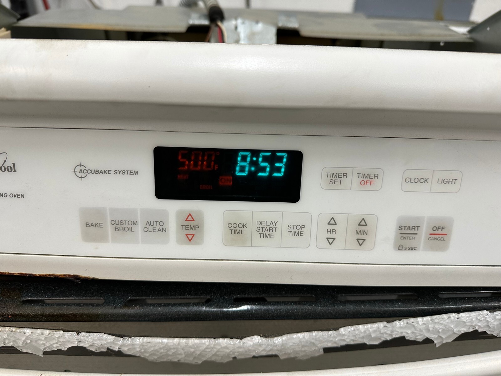 Whirlpool Oven Control Board Panel Part # 8300449 for sale online  