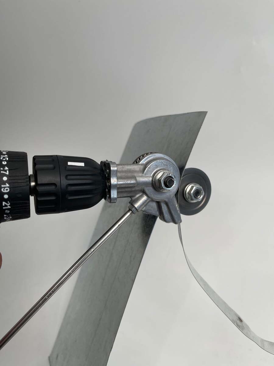 Electric Drill Plate Cutter Sheet Metal Nibbler Precise Cutting For