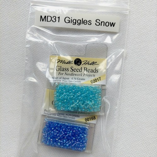 Giggles In The Snow Cross Stitch Chart and Embellishment Pack Mirabilia MD31 - Picture 20 of 22