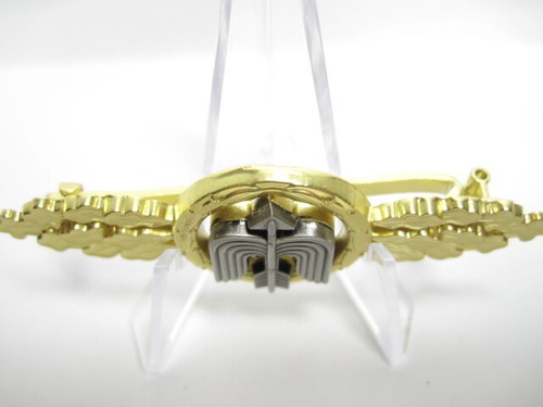 Frontflugspange für Kampfflieger in Gold. - Picture 3 of 7