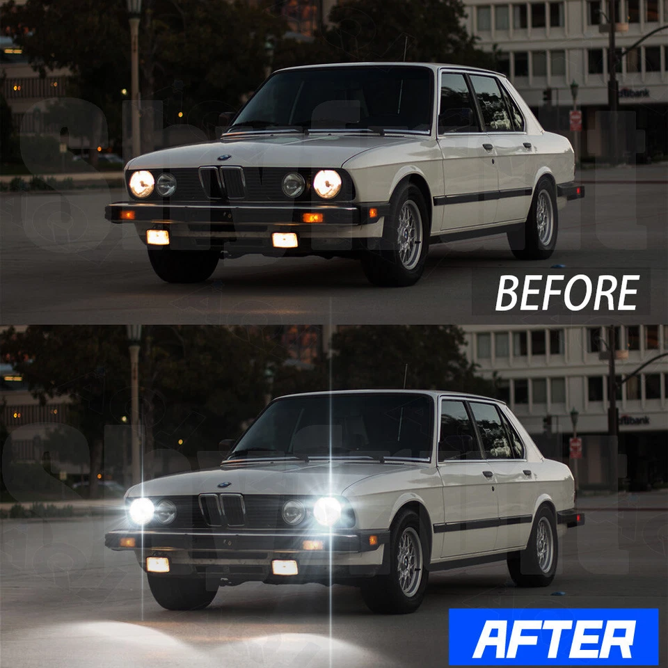 2 круглые светодиодные фары 7 дюймов для Chevrolet Bel Air/150/210 Impala Ford 1953-1957 годов выпуска - Изображение 4 из 4