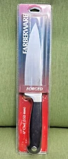 FARBERWARE New Classic 6” Blade Stainless Forged Chef’s Knife w/ Black Handle