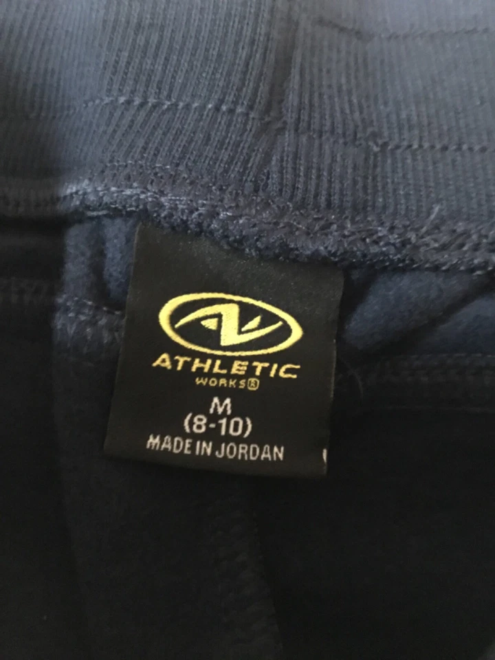 Pantalones de chándal suaves para mujer Athletic Works azul marino talla M nuevos con etiquetas Foto 3 de 4